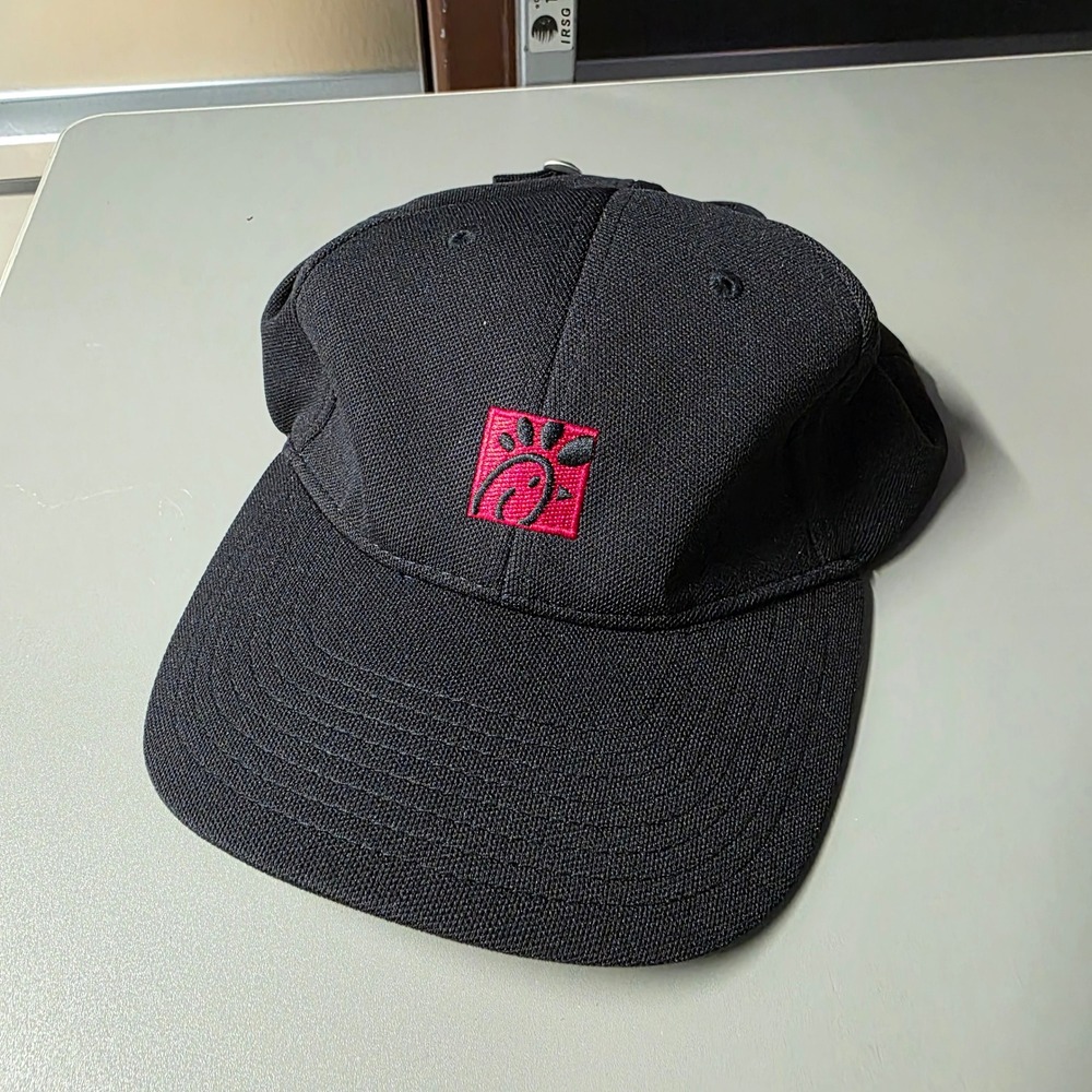 Chick-fil-A Black Embroidered Logo Baseball Cap One Size Fits‎ All Men's